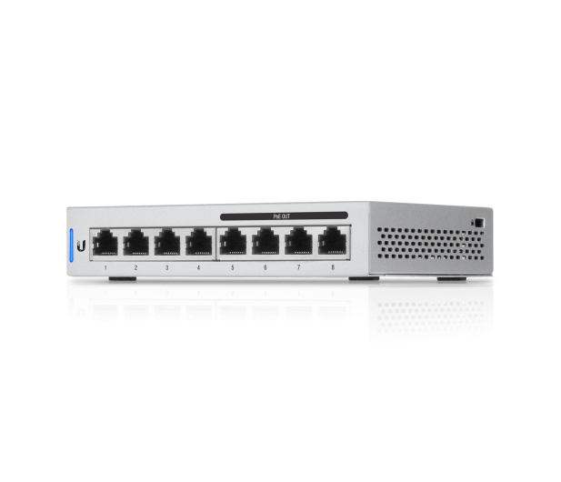 Ubiquiti 8p UniFi US-8-60W (8x100/1000Mbit) 4xPoE (5 szt.) - 402442 - zdjęcie 4